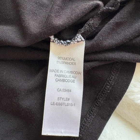 Casual Black Long Sleeve Top Size M - Picture 8 of 8